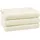ZOLLNER Handtuchset 70 x 140 cm beige 3 St.