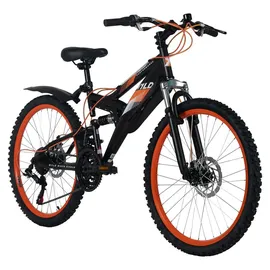 WYLD Bliss 24 Zoll RH 38 cm schwarz/rot