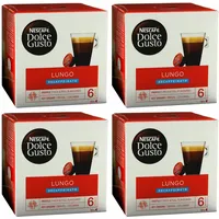 Nescafé DOLCE GUSTO Caffè Lungo Decaffeinato,Entkoffeiniert,Kaffee, 4x16 KAPSELN