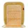 Heyner HEYNER® Holzkugel Sitzauflage beige – Auto Sitzbezug mit Massageeffekt, belüftet, universell für Fahrer & Beifahrer