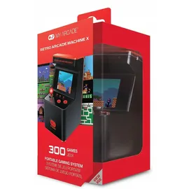 My Arcade Retro Arcade Machine X schwarz/rot