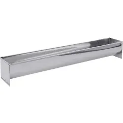 SCHNEIDER Creme-Form, Edelstahl, rund geschlossen 193033 , Abmessung: 500 x 80 x 62 mm