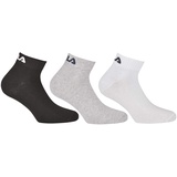 Fila F9300, Socken Uni, weiß, 35-38 Socke Unisex Schwarz