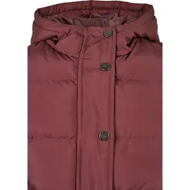 URBAN CLASSICS Hooded Puffer Jacket Rot 122/128