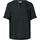 STREET ONE Kurzarmbluse Unifarbe mit Split Neck grün 38