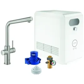 Grohe Blue Professional L-Auslauf Set supersteel 31347DC3