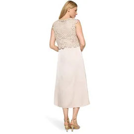 Betty Barclay Midikleid Beige/Grau 42