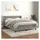 vidaXL Boxspringbett 140 x 200 cm Hellgrau