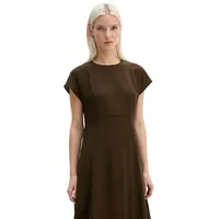 Marc O'Polo Midikleid Freizeitkleid Unifarben Braun 40