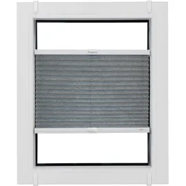 SUNLINES Plissee Young Style Energy Saving 115 x 130 cm silber/weiß