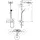 Hansgrohe Pulsify S Showerpipe 260 1 Strahlart mit ShowerTablet Select 400 24221000