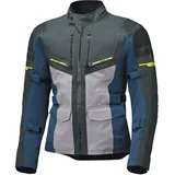 Held Tamarack Motorrad Textiljacke, grau-blau, Größe 5XL