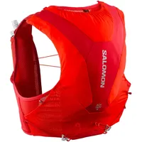 Salomon Adv Skin 5 Set Trailrunningrucksack (Größe 5l - Flame Scarlet / Haute Red - L