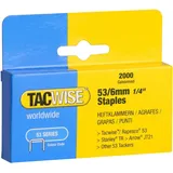 Tacwise Heftklammern 53/6mm verzinkte VE=2000 Stück