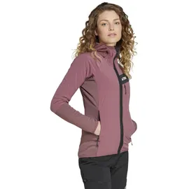 adidas Damen Outdoorjacke mit Kapuze Terrex Techrock, Gr. S