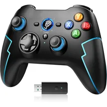 EasySMX mit Hall-Trigger - EasySMX 9013 Pro Bluetooth- und Wireless-Controller Blau