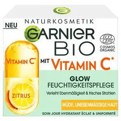 Garnier Bio Glow Feuchtigkeitspflege mit Vitamin C Gesichtscreme 50 ml 
