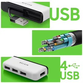 Belkin USB 2.0 4-Port Travel Hub