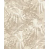 Schöner Wohnen Vliestapete Dschungel 10,05 x 0,53 m 300 g Beige/Braun 600131