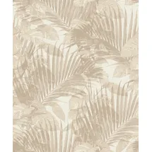Schöner Wohnen Vliestapete Dschungel 10,05 x 0,53 m 300 g Beige/Braun 600131