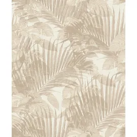 Schöner Wohnen Vliestapete Dschungel 10,05 x 0,53 m 300 g Beige/Braun 600131
