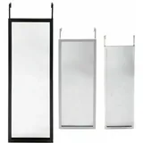 Riyashop Türspiegel Tür Spiegel Hängespiegel Rahmenspiegel 35x95cm (Braun)