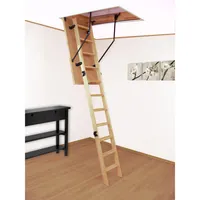 Altrex Woodytrex-Budget 3-teilige Bodentreppe (einklappbar) 120x60 cm