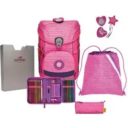 DERDIEDAS 8509153 5-teiliges Schulrucksack-Set Ergoflex Easy Pretty Unicorn