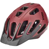 Uvex quatro cc dark red - black mat 52-57 cm