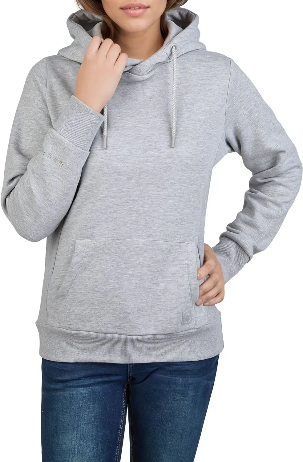 DENIMFY Hoodie Damen Regular Fit DFEmma Regular Fit XL