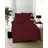 Mako-Satin burgund 155 x 220 cm + 80 x 80 cm