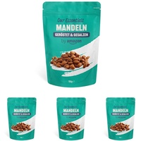 by Amazon Mandeln geröstet & gesalzen, 150g (1er-Pack) (Packung mit 4)