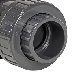 Poolomio PVC Rückschlagventil, federbelastet 50mm