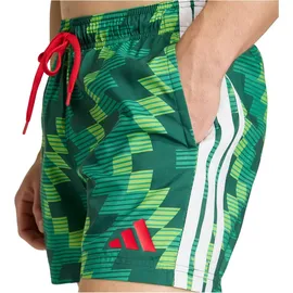 adidas Football-inspired Graphic 5 Inch Herren Badehose, grün