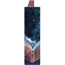 Moses libri_x Lesezeichen mit elastischem Universum 17,5 cm