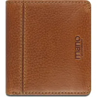 Mano Don Montez Geldbörse Herren Damen Portemonnaie cognac