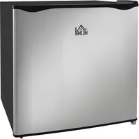Homcom Mini Gefrierschrank Stahl Kunststoff Silber 47L x 44,2B