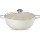 Le Creuset Signature La Marmite Bräter 26 cm meringue