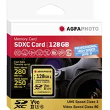 AgfaPhoto SDXC 128GB Class 10 UHS-II V90