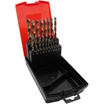 Paulimot Hss Spiralbohrer Set 1-10 mm 19 Stück