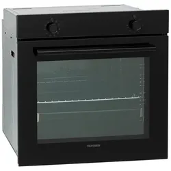 TELEFUNKEN Einbau-Backofen »ECB75A-B«, 75 Liter, 10 Betriebsarten, mit Teleskopauszug, schwarz
