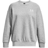 Under Armour Essential OverSized Fleece Shirt Damen 012 mod gray light heather/white S
