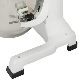 KuKoo Gastro Planetenrührmaschine Spiral Rührmaschine Teigknetmaschine Knetmaschine Rührwerk Küchenmaschine Mixer Knetaufsätze Teigschaber... - Weiß