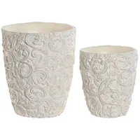 Home esprit Blumentopf Home ESPRIT Zement 24 x 24