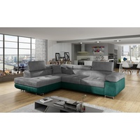 yourhouse24 Ecksofa ANTON L-form Schlafsofa Wohnlandschaft Links Rechts Couch Bettkasten