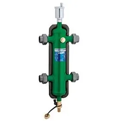 Caleffi Weiche 548008 1 1/2" IG, hydraulisch, mit Verschraubung und Isolierung
