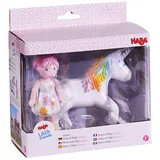HABA Little Friends Amira & Einhorn Ruby Rainbow 