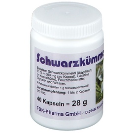 Fbk-Pharma GmbH Schwarz Kümmel Oel