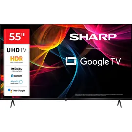 Sharp LED-Fernseher »4T-C55HLx« 139 cm/55 ′′ Smart-TV, schwarz
