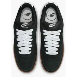 Nike Court Vision Low Herren Black / White / Gum Medium Brown 45